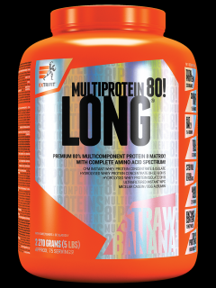 Extrifit Long 80 Multiprotein Příchuť: Vanilka, 2270g