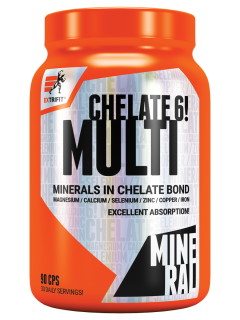 Extrifit Multimineral Chelate 6! - 90 kapslí