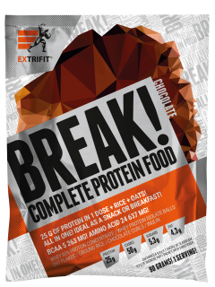 Extrifit Protein Break! Příchuť: Borůvka, Velikost: 90 g