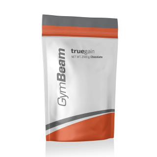 GymBeam Gainer True Gain 2500g Příchuť: Jahoda