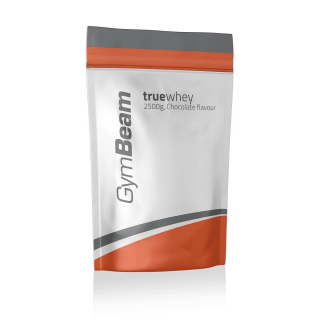 GymBeam Protein True Whey Příchuť: Karamel, Velikost: 2500 g