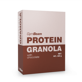 GymBeam Proteinová granola 300g Příchuť: Čokoláda