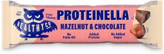 HealthyCo Proteinella Chocolate Bar 35g Příchuť: Čokoláda/Oříšek