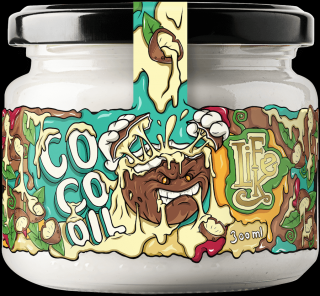 LifeLike Kokosový olej panenský lisovaný za studena 300ml