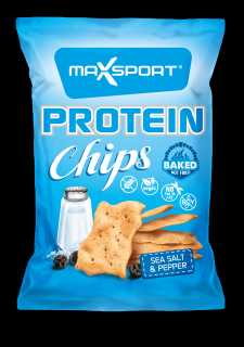 Max Sport Protein Chipsy 45g Příchuť: Mořská sůl a koření