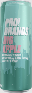 ProBrands BCAA Drink 330ml Příchuť: Jablko