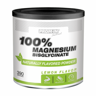 Prom-In 100% Magnesium Bisglycinate Příchuť: Citrón, Velikost: 390 g