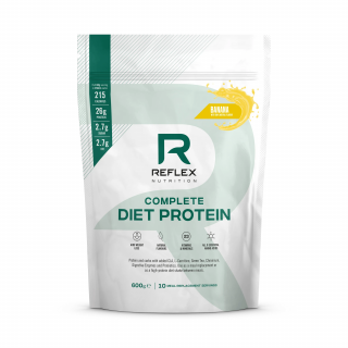 Reflex Nutrition Complete Diet Protein Příchuť: Banán, 600g