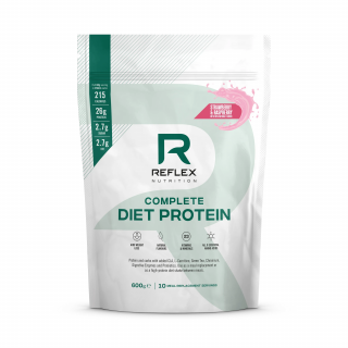 Reflex Nutrition Complete Diet Protein Příchuť: Jahoda-Malina, 600g