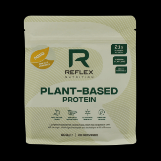 Reflex Nutrition Plant Based Protein Příchuť: Banán, Velikost: 600g