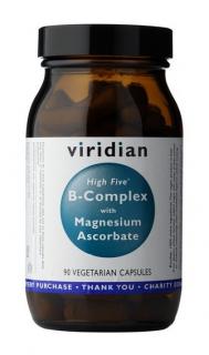 Viridian B Complex with Magnesium Ascorbate 90 kapslí