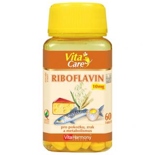 VitaHarmony Riboflavin (Vitamin B2) 10mg 60 tablet