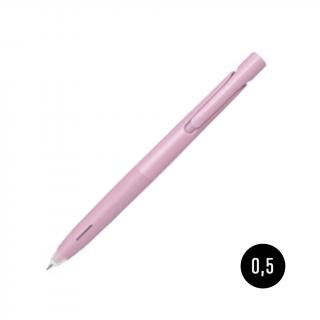 Kuličkové pero Zebra bLen (For Business) - 0.5mm, černý inkoust Barva: Kouřově růžová