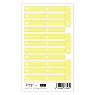 Limitovaná color coding kolekce | pastelově žlutá – check boxy