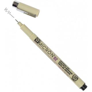 Liner Sakura Pigma Micron 02 - 0,30 mm, černý