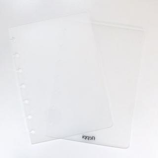 Plastové desky k diáři | čistě průhledné Velikost desek: A5