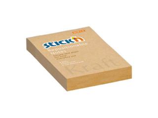 Samolepicí bloček Hopax Stick'n Kraft | 76x51 mm, 100 listů