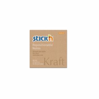 Samolepicí bloček Hopax Stick'n Kraft | 76x76 mm, 100 listů