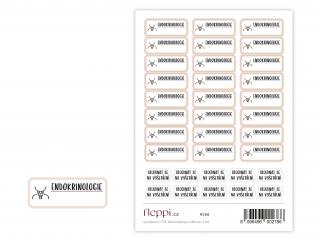 Samolepky Endokrinologie