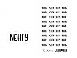 Samolepky Nehty