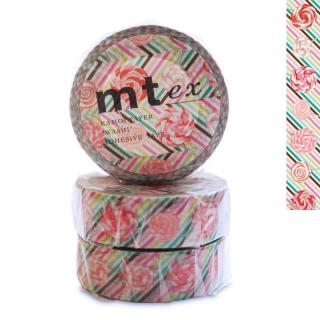 Washi páska Candy 15mm x 10m