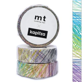 Washi páska Kapitza Scribble | 15mm x 10m