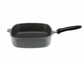 pánev 26x26x7   SKK Diamond 3000 plus non-stick (7 cm hluboká s ručkou ,2,25kg hladké dno)