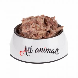 All Animals DOG kuřecí kousky 400g (Luxusní 100% masová konzerva pro psy)