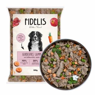 Fidelis - Jehněčí vařené menu pro psy 500 g (mražené) (exp.12/2023)