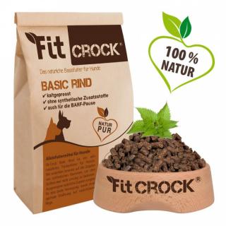 Fit-Crock Basic Hovězí - granule lisované za studena - MAXI 10 kg