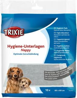 Hygienické podložky s aktivním uhlím, 60 x 60 cm, 10ks - Trixie