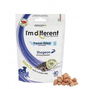 I'M DIFFERENT SNACK jeseter - mrazem sušený pamlsek, 40 g