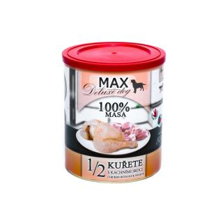 MAX 1/2 kuřete s kachními srdci 800g