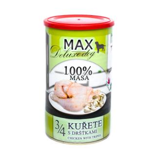 MAX deluxe 3/4 kuřete s dršťkami 1200 g