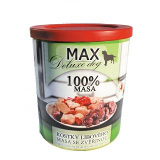 MAX deluxe kostky libového masa se zvěřinou 800g - Sokol Falco