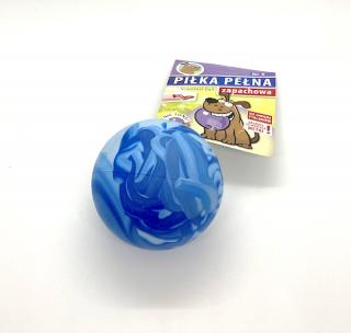 Míček TG plný vonící 8 cm (modrý) (DOPRODEJ)