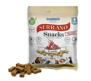 Serrano Snack for Dog Lamb 100g