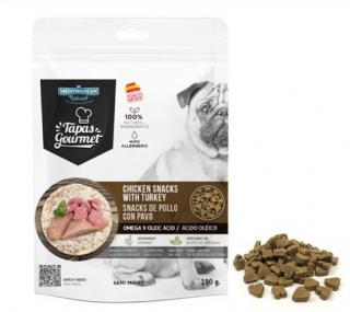Tapas Gourmet snack for Dog Chicken and Turkey 190 g