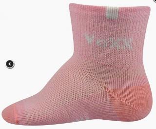 Kojenecké ponožky VOXX slabé Fredíček 12-14 - růžové