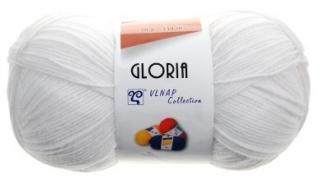 Pletací příze GLORIA - 50g - bílá