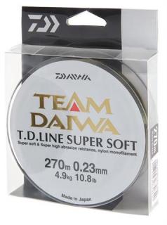 Daiwa Vlasec Team Super Soft 270M Nosnost: 2,00kg, Průměr: 0,14 mm