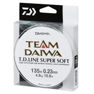 Daiwa Vlasec Team Super Soft  Green 135M Nosnost: 2,00kg, Průměr: 0,14 mm