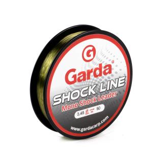 Garda šokové vlasce - Shock line šokový vlasec  Kód na slevu 10%: SLEVA10 Návin: 50 m, Průměr: 0,45 mm