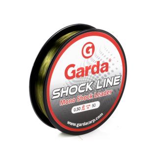 Garda šokové vlasce - Shock line šokový vlasec  Kód na slevu 10%: SLEVA10 Návin: 50 m, Průměr: 0,50 mm