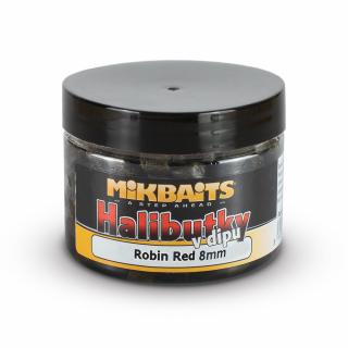 Halibutky v dipu 150ml - Robin Red 8mm  Kód na slevu 10%: SLEVA10