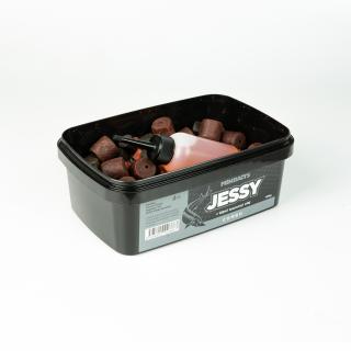 Jessy 500g combo - Jessy peletový mix + 60ml lososový olej  Kód na slevu 10%: SLEVA10