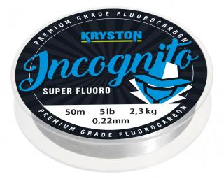 Kryston fluorocarbony - Incognito fluorocarbon  Kód na slevu 10%: SLEVA10 Návin: 20 m, Nosnost: 11 lb, Průměr: 0,32 mm