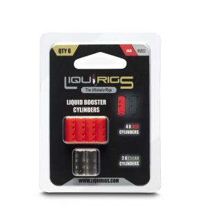 Liquirigs - Liquid Zig Booster kapsle, červená a čirá 4+2ks  Kód na slevu 10%: SLEVA10