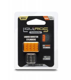 Liquirigs - Liquid Zig Booster kapsle, oranžová a čirá 4+2ks  Kód na slevu 10%: SLEVA10