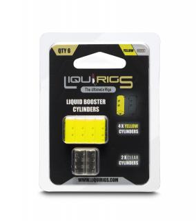 Liquirigs - Liquid Zig Booster kapsle, žlutá a čirá 4+2ks  Kód na slevu 10%: SLEVA10